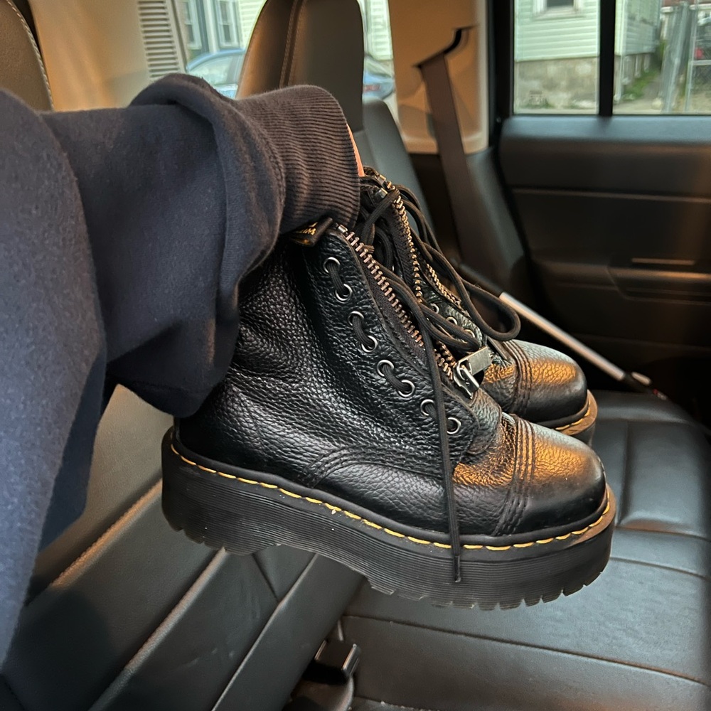 Dr. Martens Lace and Zip Up Boots